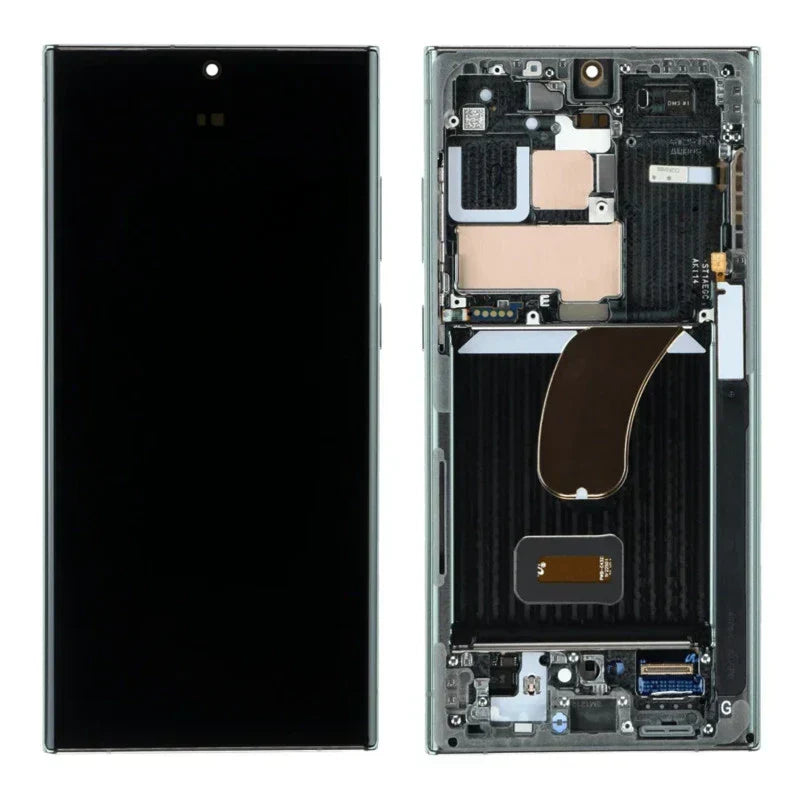 ECRAN SAMSUNG S23 Ultra 5G 2023 S918B/N AVEC CHASSIS (GLOBEL VERSION) NOIR (INCELL)