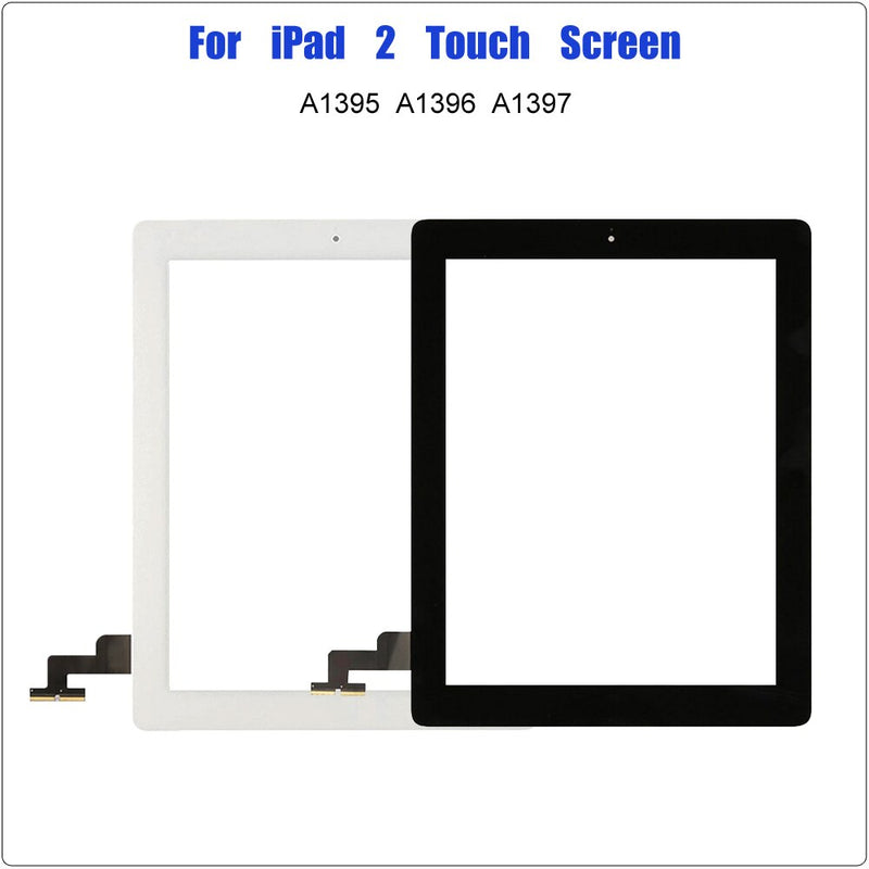 IPAD 2 A1395 A1396 A1397 TOUCH AVEC BUTTON HOME NOIR