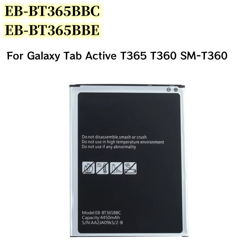 Batterie Samsung Galaxy Tab Active T365 T360 SM-T360|4450mAh