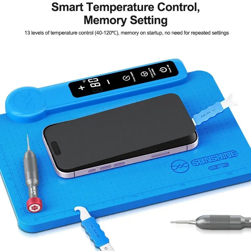 SUNSHINE LS3 SE Séparateur d écran LCD Température de mémoire intelligente 40 ~ 120 ℃ | 11 pouces