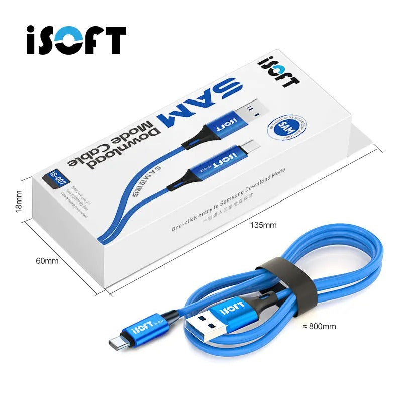Double Headed Data Cable - SAMSUNG (IS-007) | ISOFT