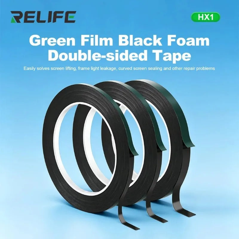 Adhésif double face RELIFE HX1 VERT | 2MM