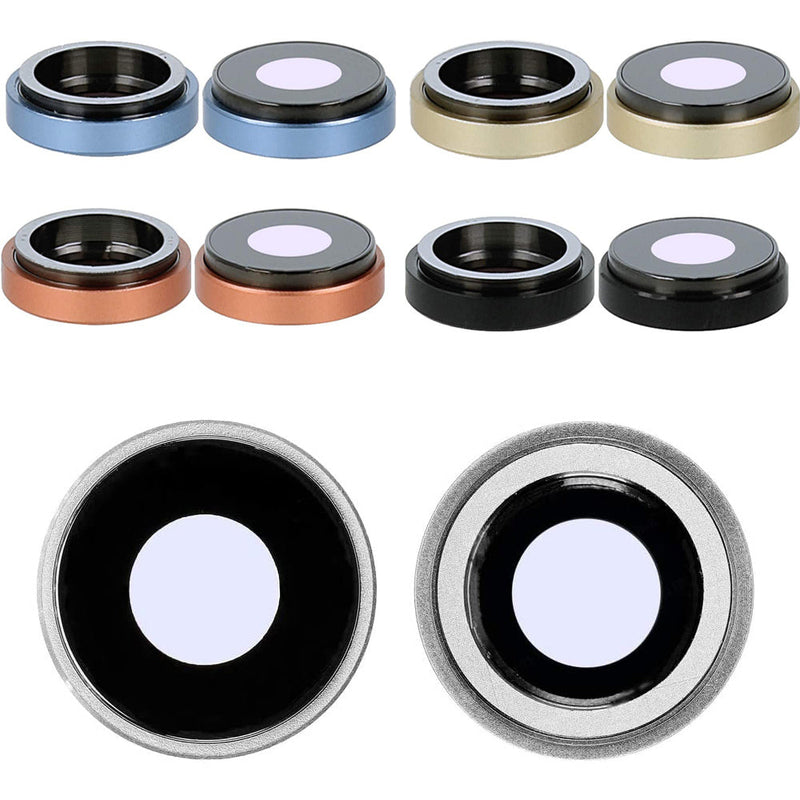 Lentille Camera Arriere Avec Contour Pour iPhone 11 - NOIR