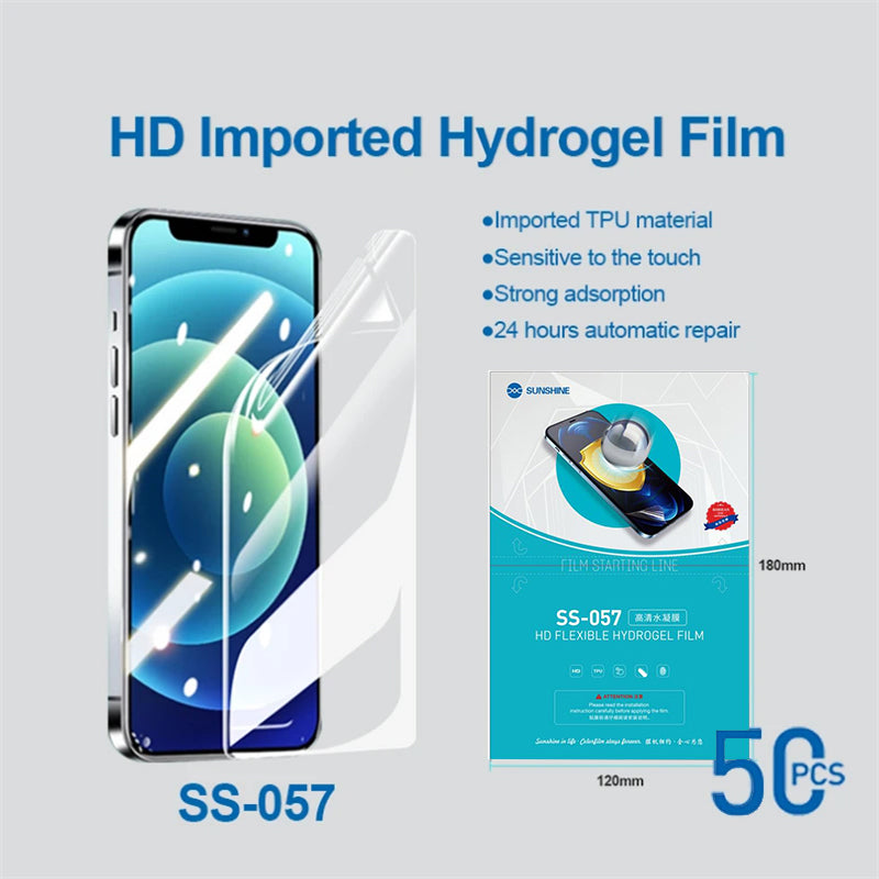 Tpu imported Flexible Hydrogel Film SS-057 (180*120mm) Sunshine 4K ULTRA HD