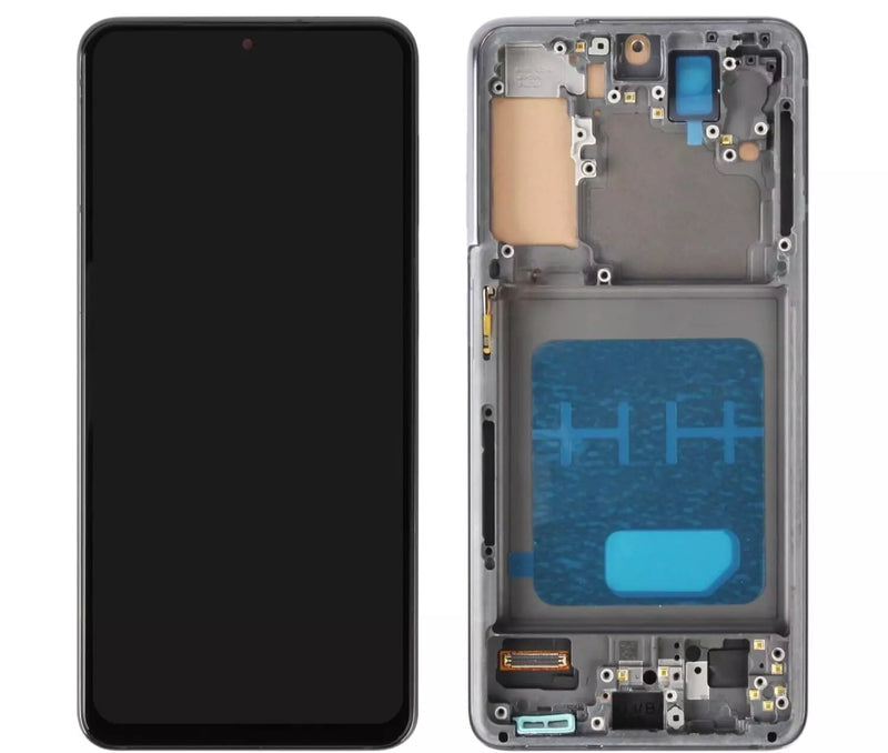 Ecran Complet S21 5G (G991) avec Chassis | NOIR - INCELL | SAMSUNG