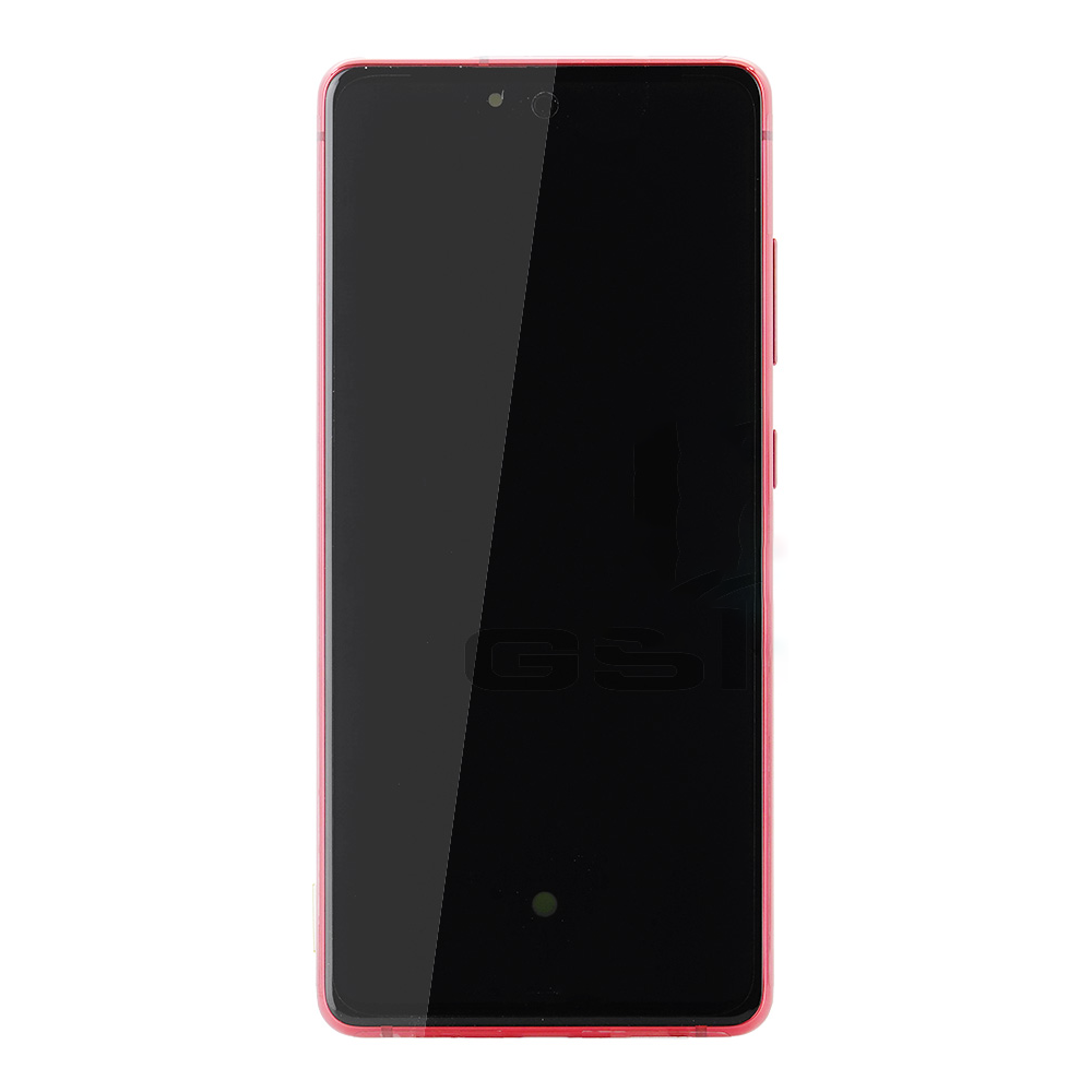 ECRAN SAMSUNG S20 FE G780/G781 4G/5G SERVICE PACK AVEC CHASSIS (ROUGE)