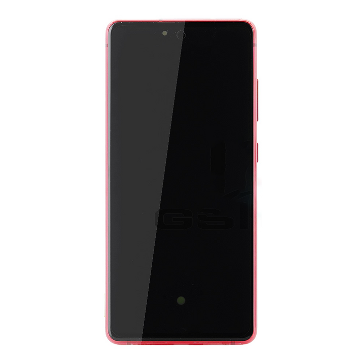 ECRAN SAMSUNG S20 FE G780/G781 4G/5G SERVICE PACK AVEC CHASSIS (ROUGE)