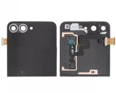 Ecran et Vitre Arriere Superieure Z Flip 6 (F741) | SERVICE PACK - NOIR | SAMSUNG