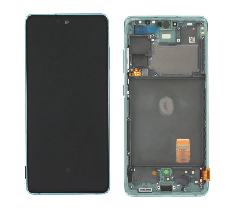 ECRAN SAMSUNG S20 FE G780/G781 4G/5G SERVICE PACK AVEC CHASSIS (Vert)