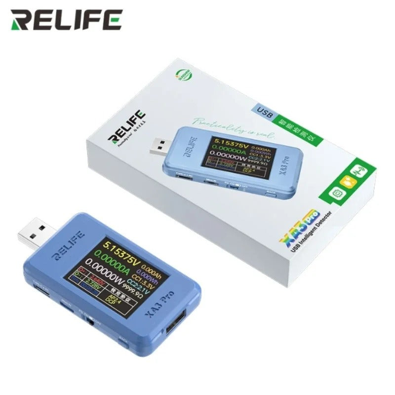 RELIFE XA3 Pro USB testeur intelligent prend en charge