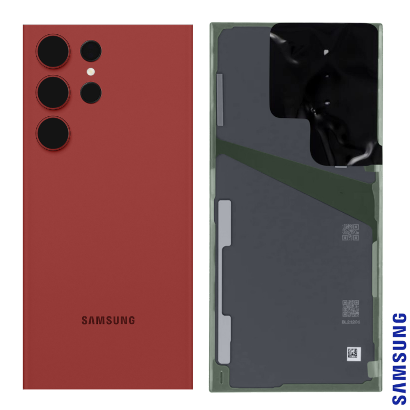 Vitre Arriere S23 Ultra 5G (S918B) | GRAPHITE - SERVICE PACK | SAMSUNG