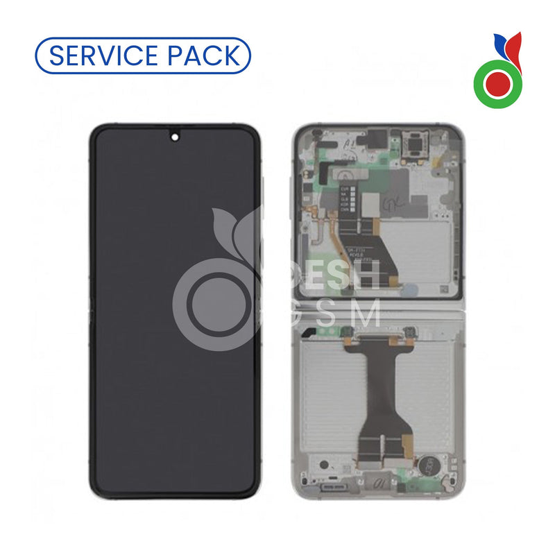 Ecran Complet Galaxy Z Flip 5 5G 2023 F731B SERVICE PACK INNER | GRAPHITE | SAMSUNG-GH82-31827A/GH82-31828A