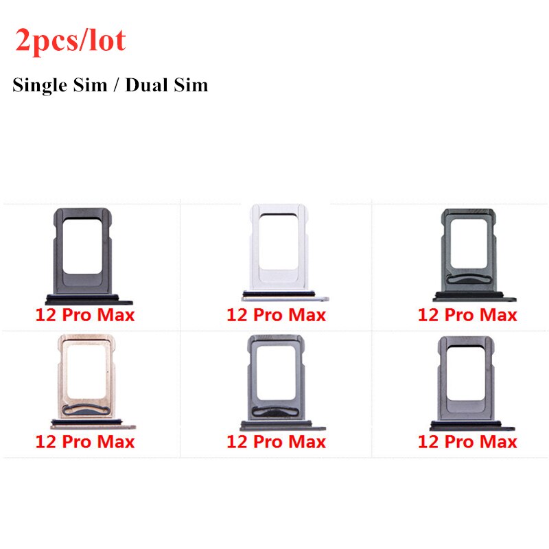 SIM Card Holder Sim Card Tray for iPhone 12 Pro Max