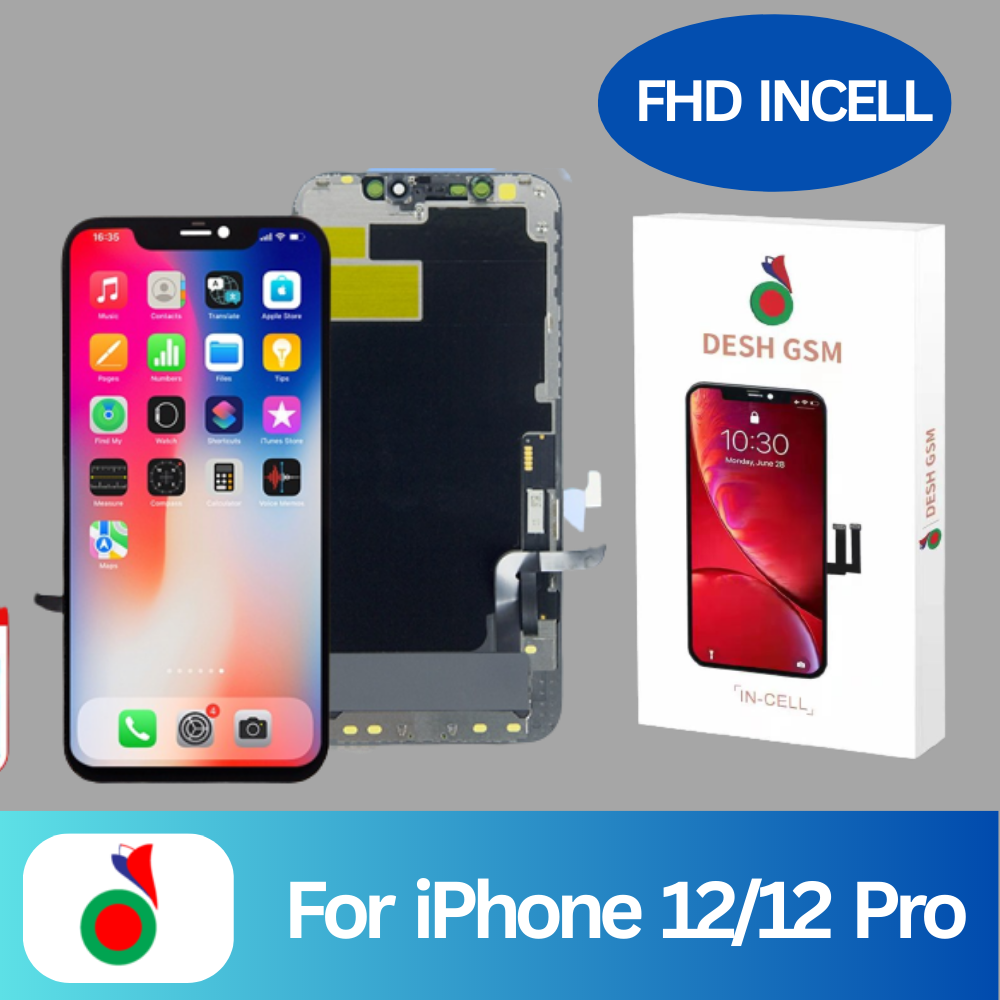 IPHONE 12 IPHONE 12 PRO LCD TOP QUALITY COF FHD INCELL DESH BOX