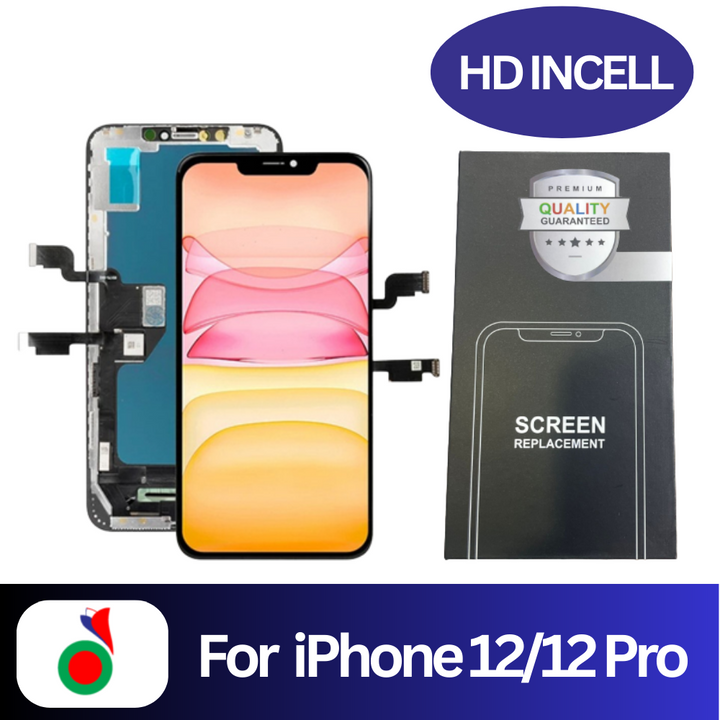 HD INCELL FOR IPHONE 12 IPHONE 12 PRO COMPLET ECRAN AAA+ QUALITY