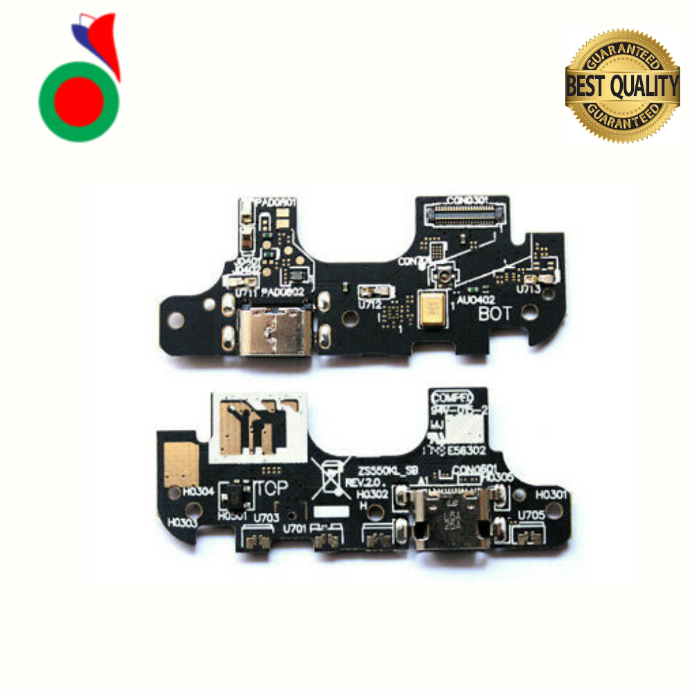 Charging board charging port charging connector flex with microphone for ASUS ZENFONE 3 DELUXE 5.5ZS550kl