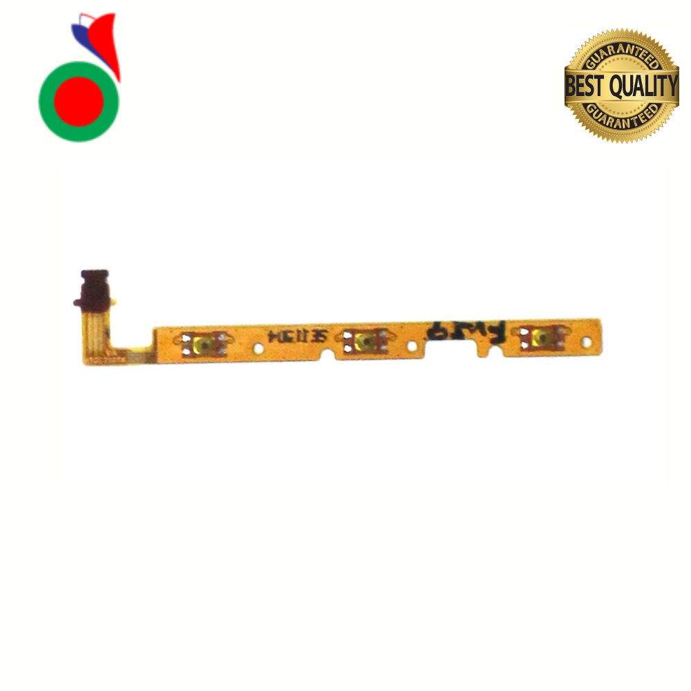 Power On Off Volume Up Down Button Mute key Switch Flex Cable Ribbon Power and Volume Nappe For Huawei G7