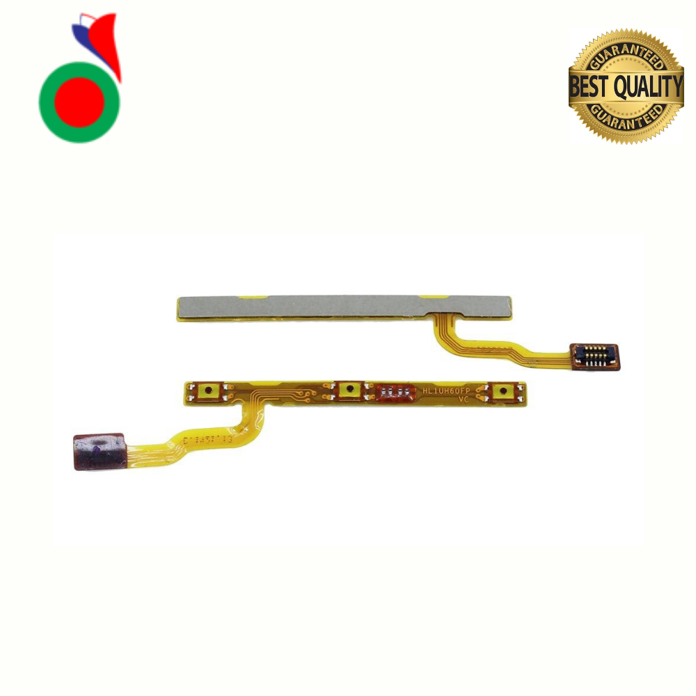 Power On Off Volume Up Down Button Mute key Switch Flex Cable Ribbon Power and Volume Nappe For Huawei Honor 6 Power Flex
