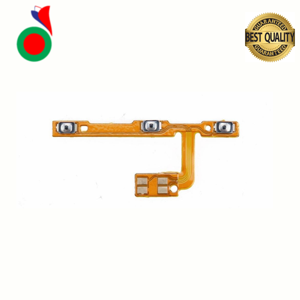 Power On Off Volume Up Down Button Mute key Switch Flex Cable Ribbon Power and Volume Nappe For Huawei Mate 10 lite