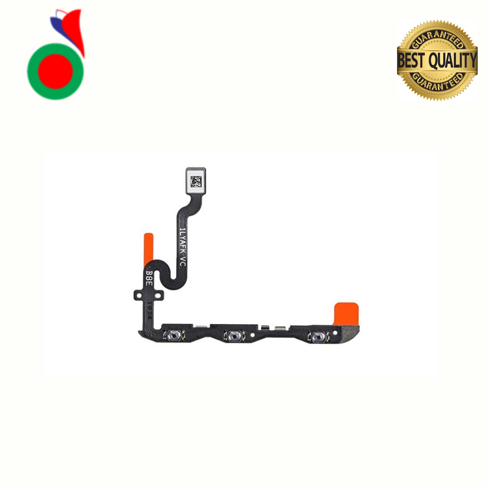 Power On Off Volume Up Down Button Mute key Switch Flex Cable Ribbon Power and Volume Nappe For Huawei Mate 20 Pro