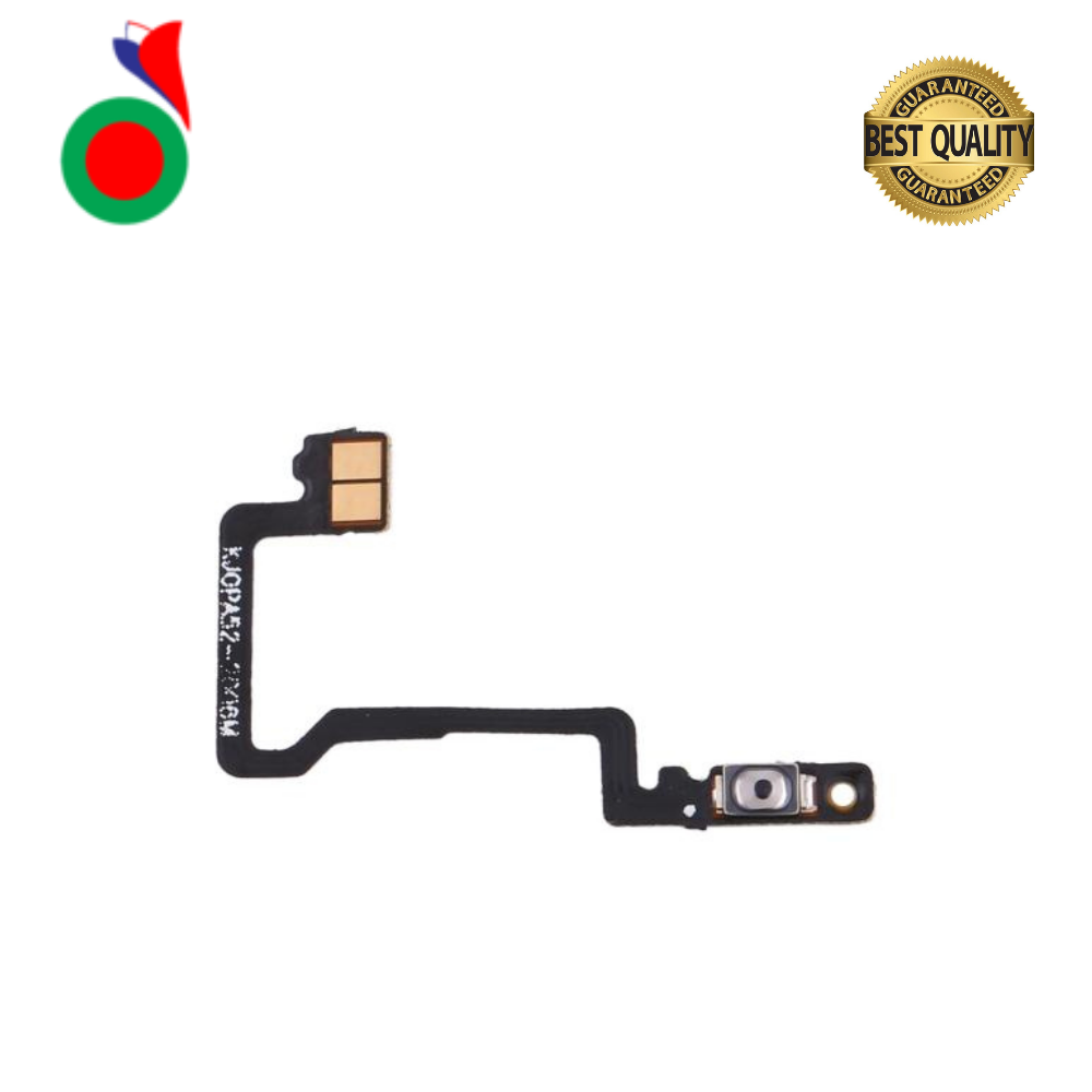 Power On Off Volume Up Down Button Mute key Switch Flex Cable Ribbon Power and Volume Nappe For OPPO A52 2020 POWER FLEX