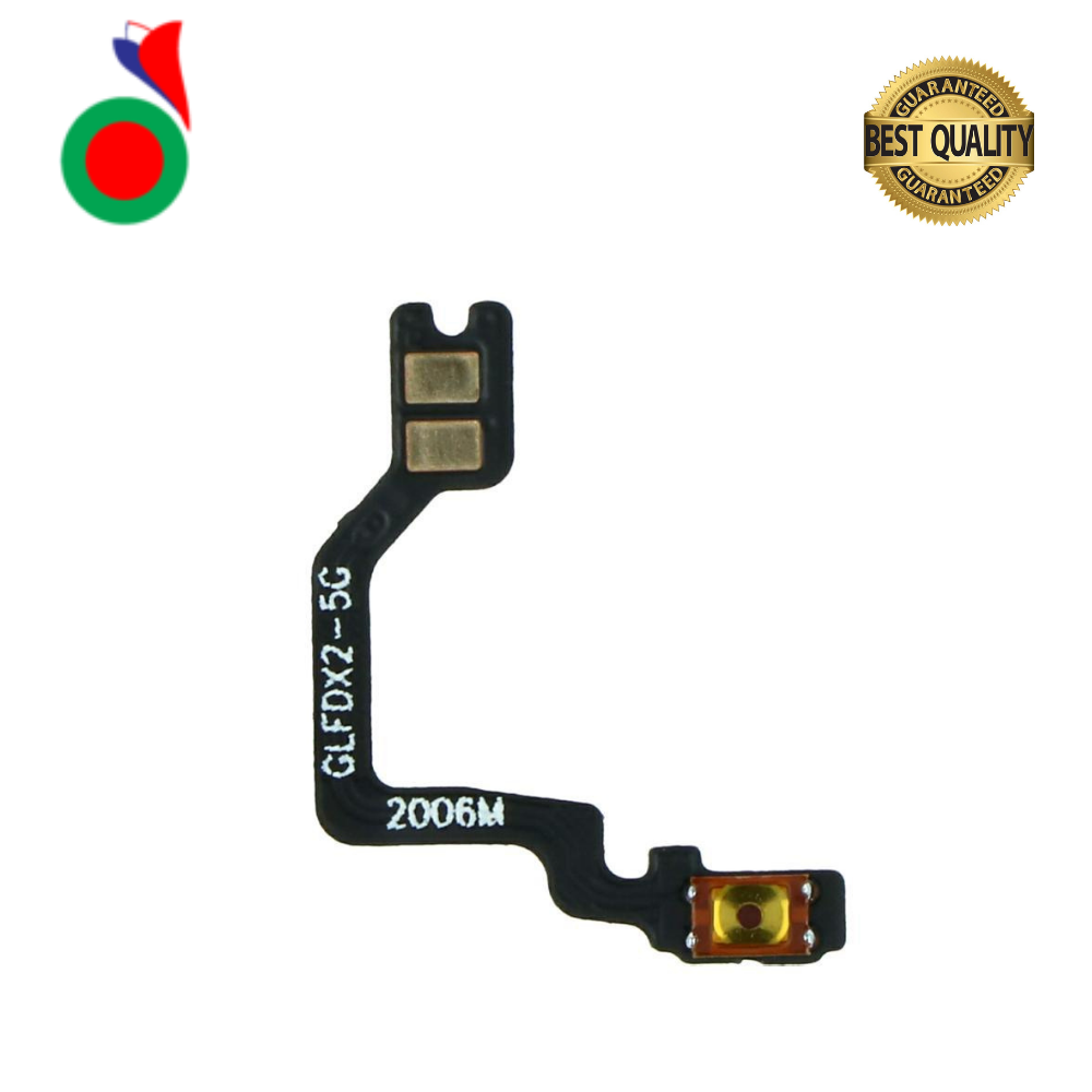 Power On Off Volume Up Down Button Mute key Switch Flex Cable Ribbon Power and Volume Nappe For OPPO FIND X2 POWER FLEX