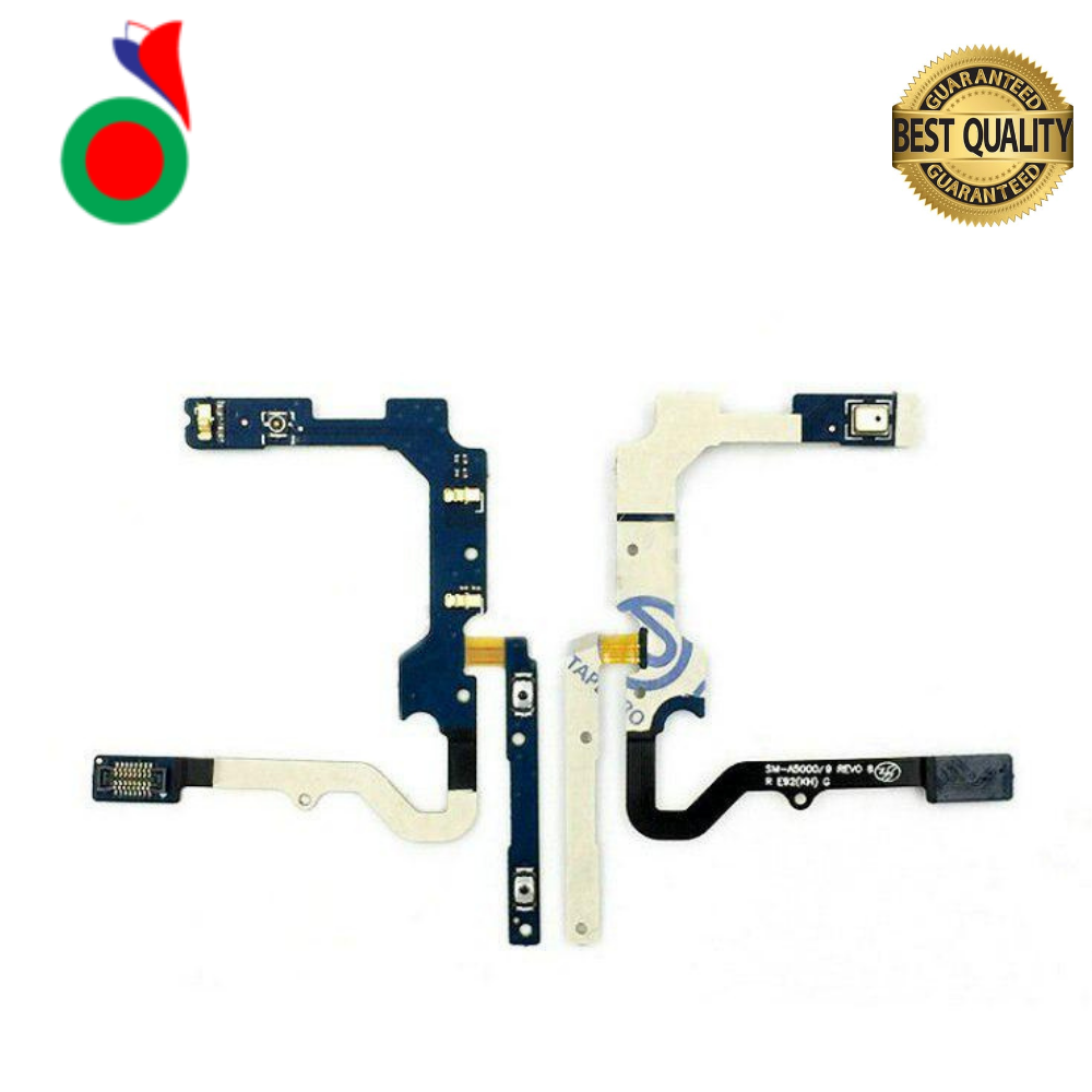 Power Volume Flex On Off key mute silent button For Samsung A5 A500F