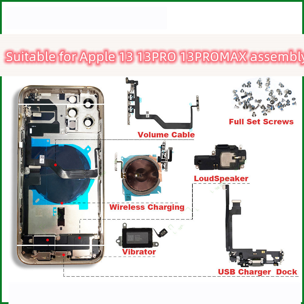CHASSIS IPHONE 13 PRO MAX AVEC PIÈCES