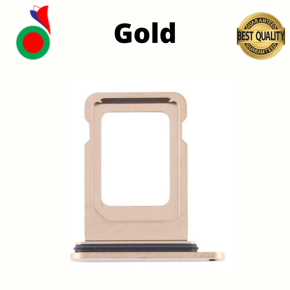 Sim Tray Sim Card Holder For iPhone 12 Pro Max Gold