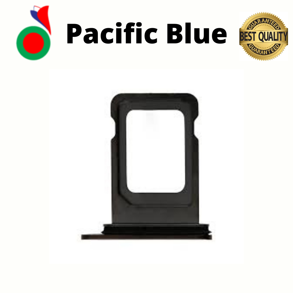 Sim Tray Sim Card Holder For iPhone 12 Pro Max Pacific Blue