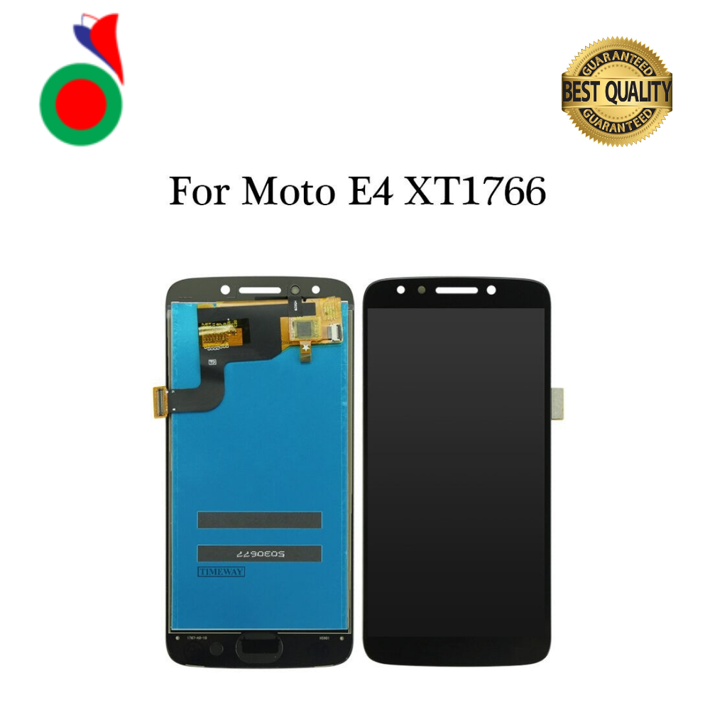 Motorola Moto E4 Plus Complete Black LCD Screen