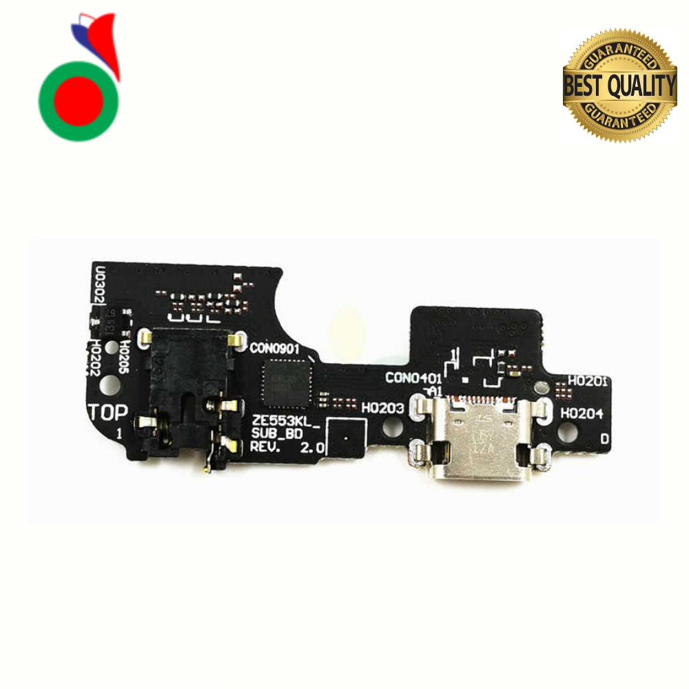charging board charging port charging connector flex with microphone for  ASUS Z01HD Z01HDA ZE553KL