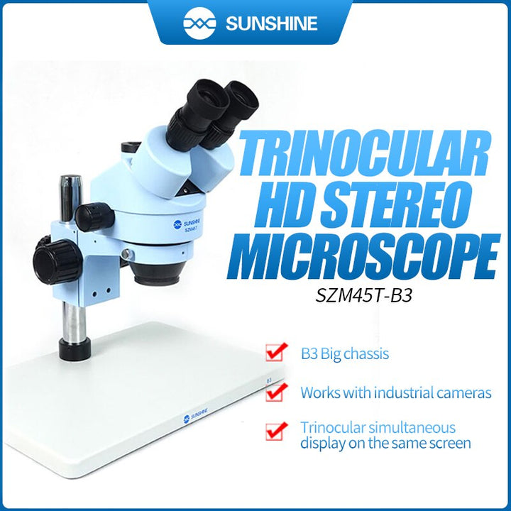 SUNSHINE SZM45T-B3 Microscope (CAN USE 4K CAMERA)
