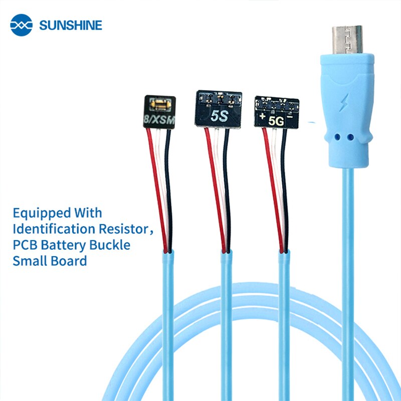 SUNSHINE SS-905A Power Cable Test TOOL , UPGRADET IPHONE 13 PRO MAX AND Android