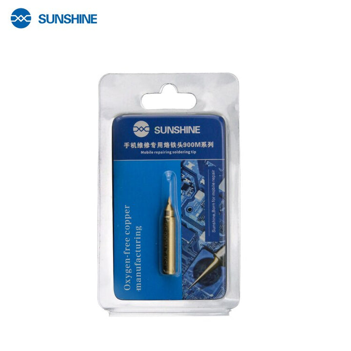 SUNSHINE - Professional Pure Copper SS-900M-T-KI / KS / KK Soldering Wire, 3 pcs, Workstation Soldering Iron Tips